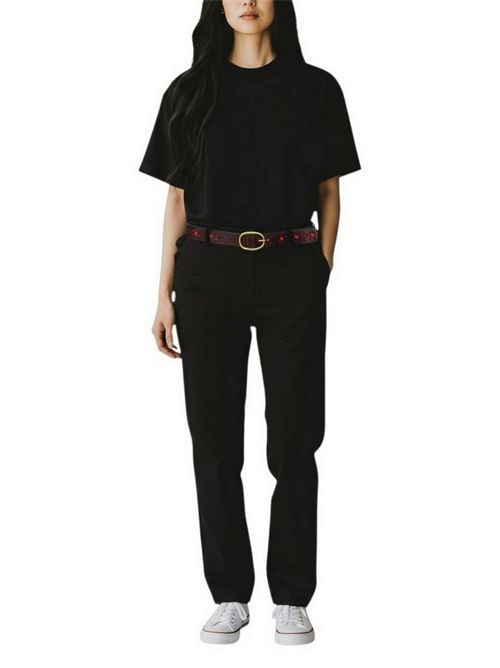 cintura donna marrone e bordeaux con perline Puntovita & Arsenice | PV2623-TAMPBORDEAUX